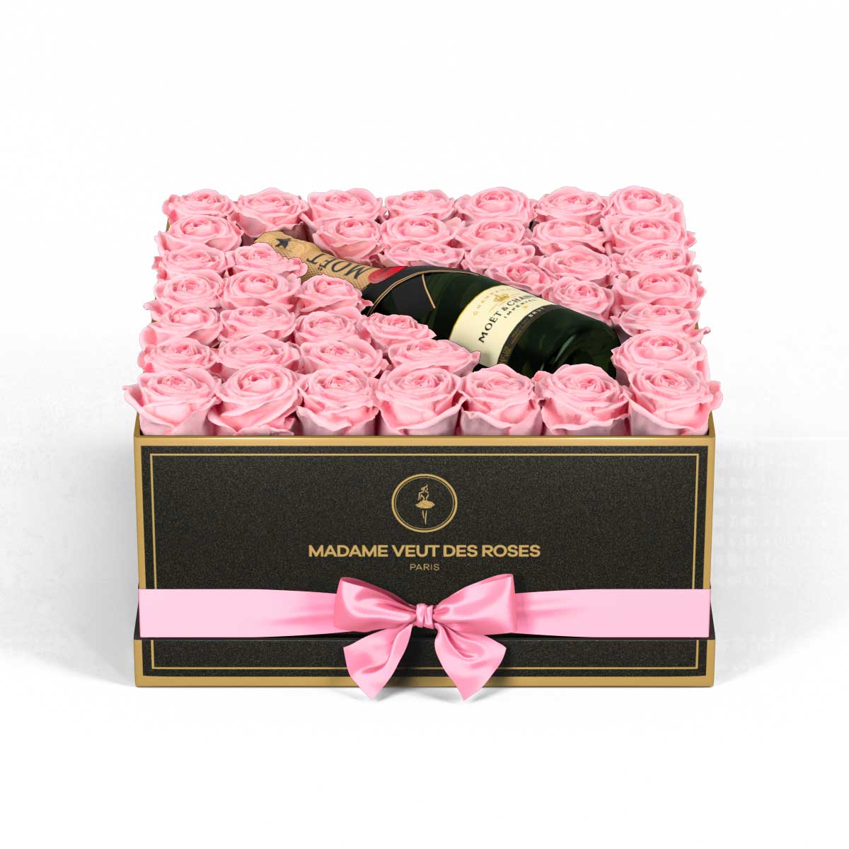 Carré Grand - Roses éternelles - Madame Veut Des Roses