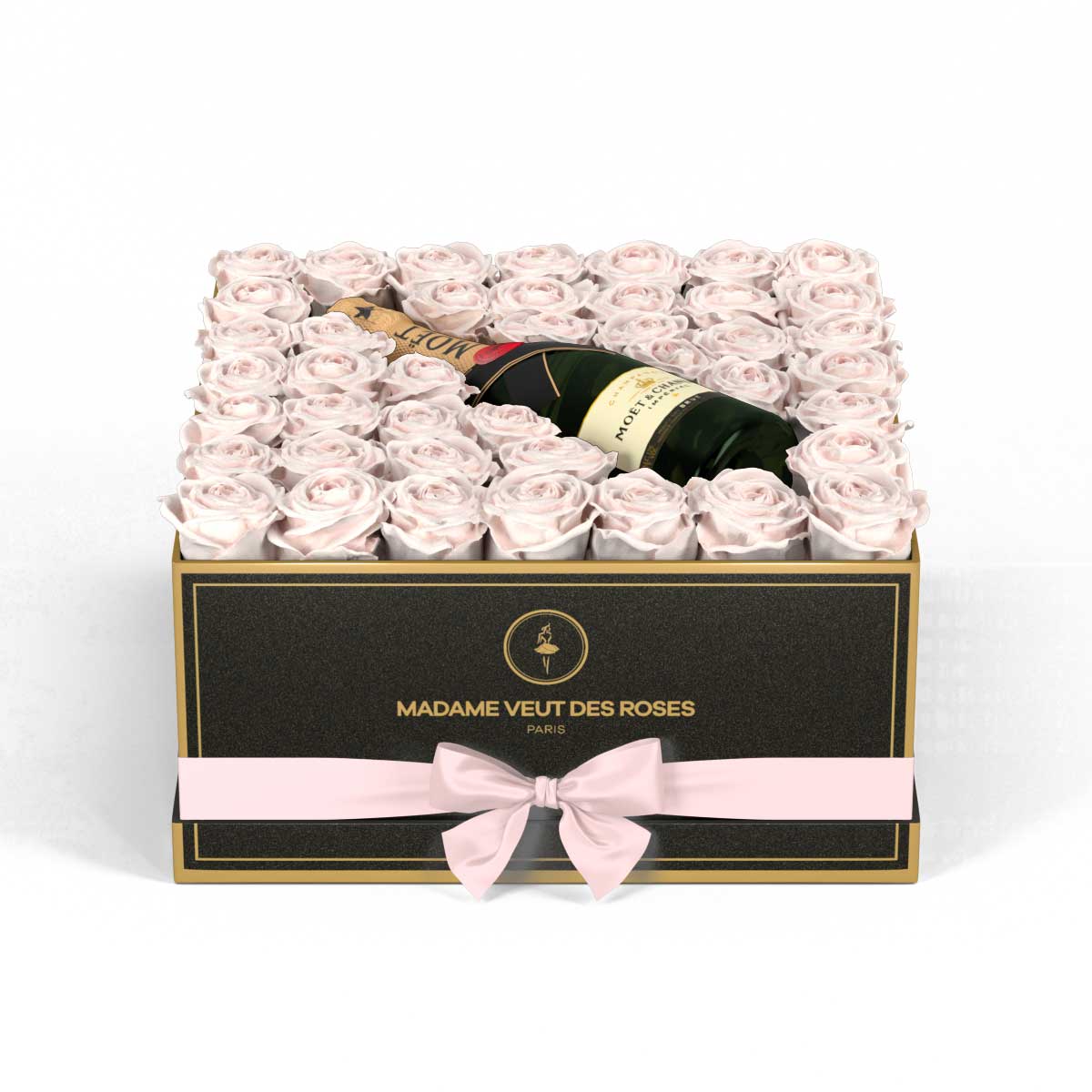 Carré Grand - Roses éternelles - Madame Veut Des Roses