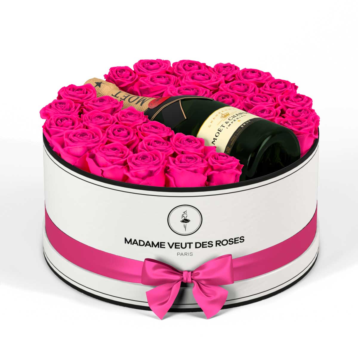 Rond Grand - Roses éternelles - Madame Veut Des Roses