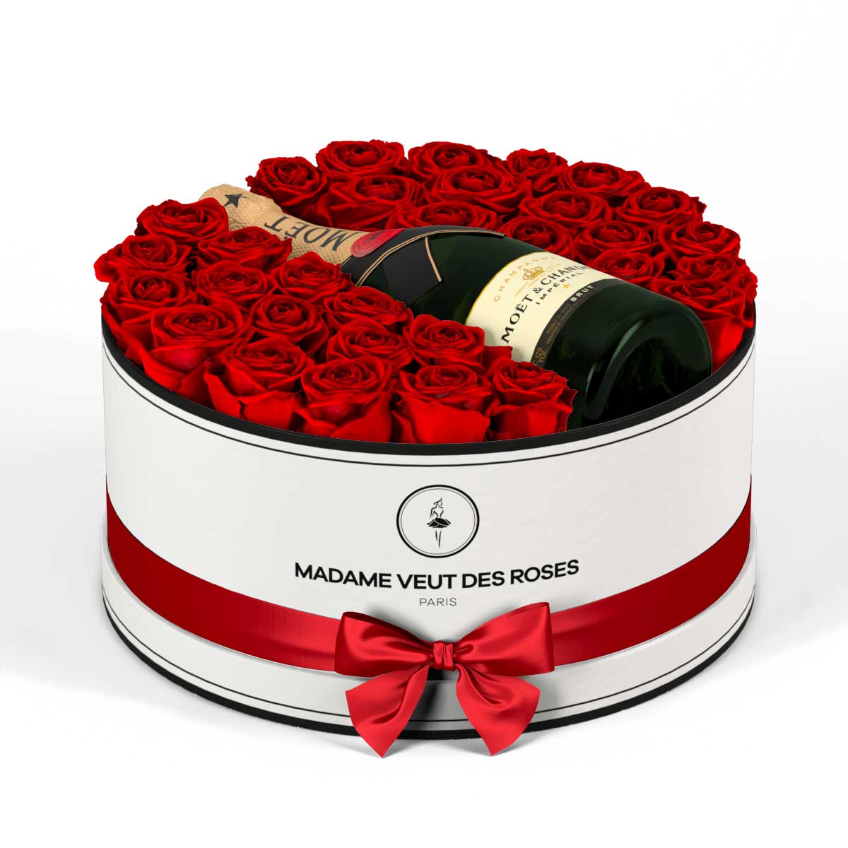 Rond Grand - Roses éternelles - Madame Veut Des Roses