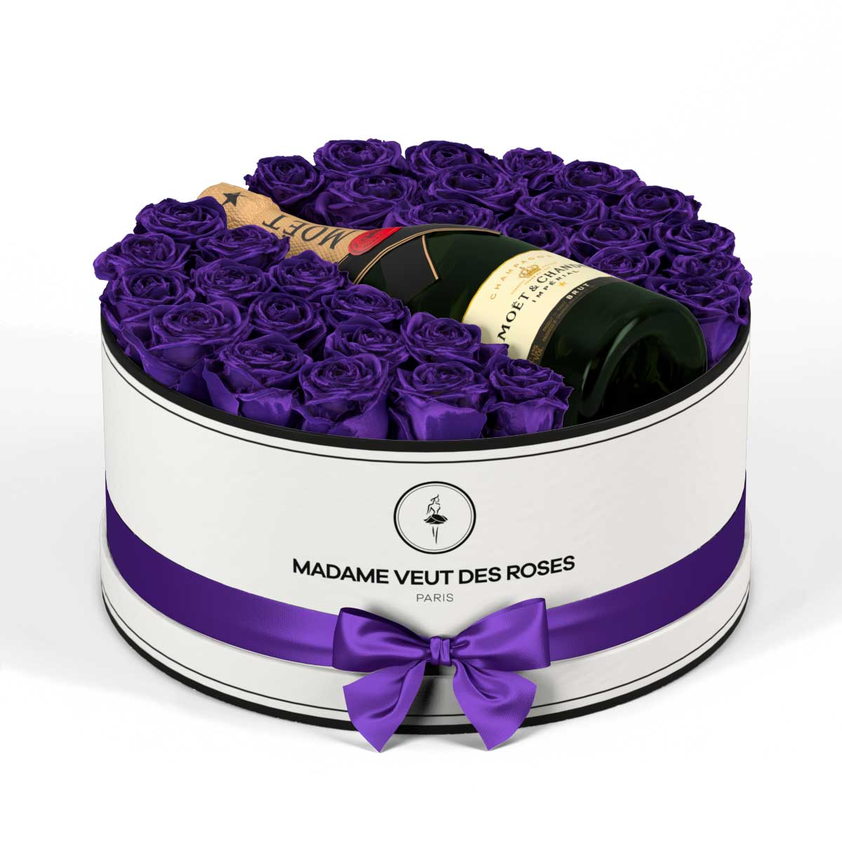 Rond Grand - Roses éternelles - Madame Veut Des Roses