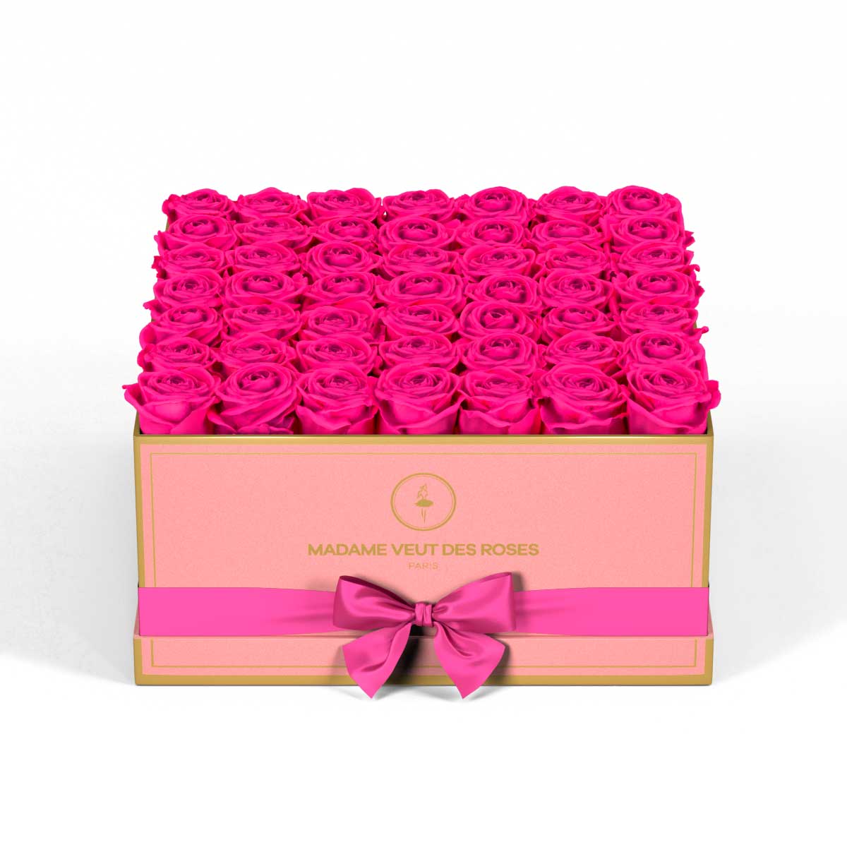 Carré Grand - Roses éternelles - Madame Veut Des Roses