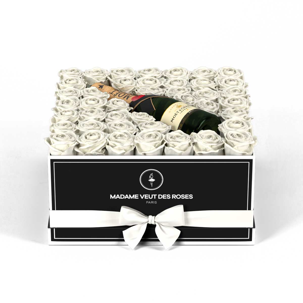 Carré Grand - Roses éternelles - Madame Veut Des Roses
