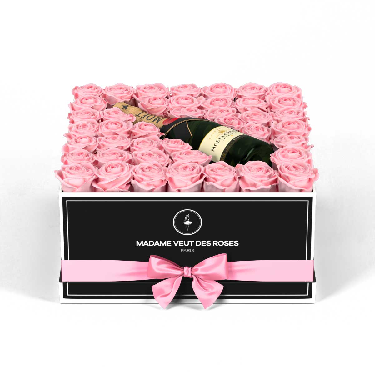 Carré Grand - Roses éternelles - Madame Veut Des Roses