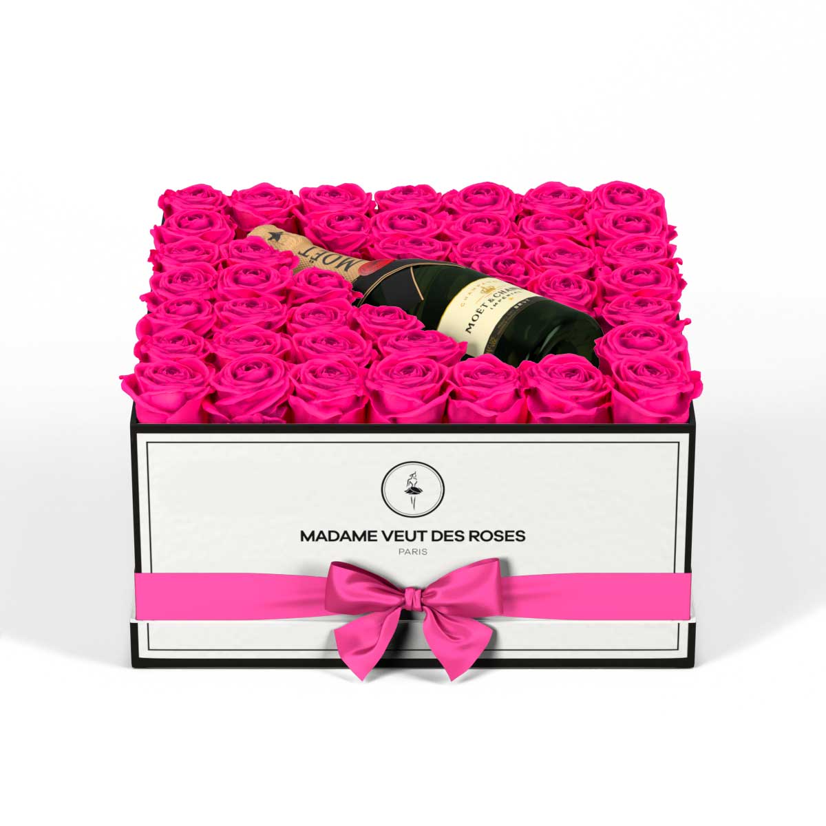 Carré Grand - Roses éternelles - Madame Veut Des Roses