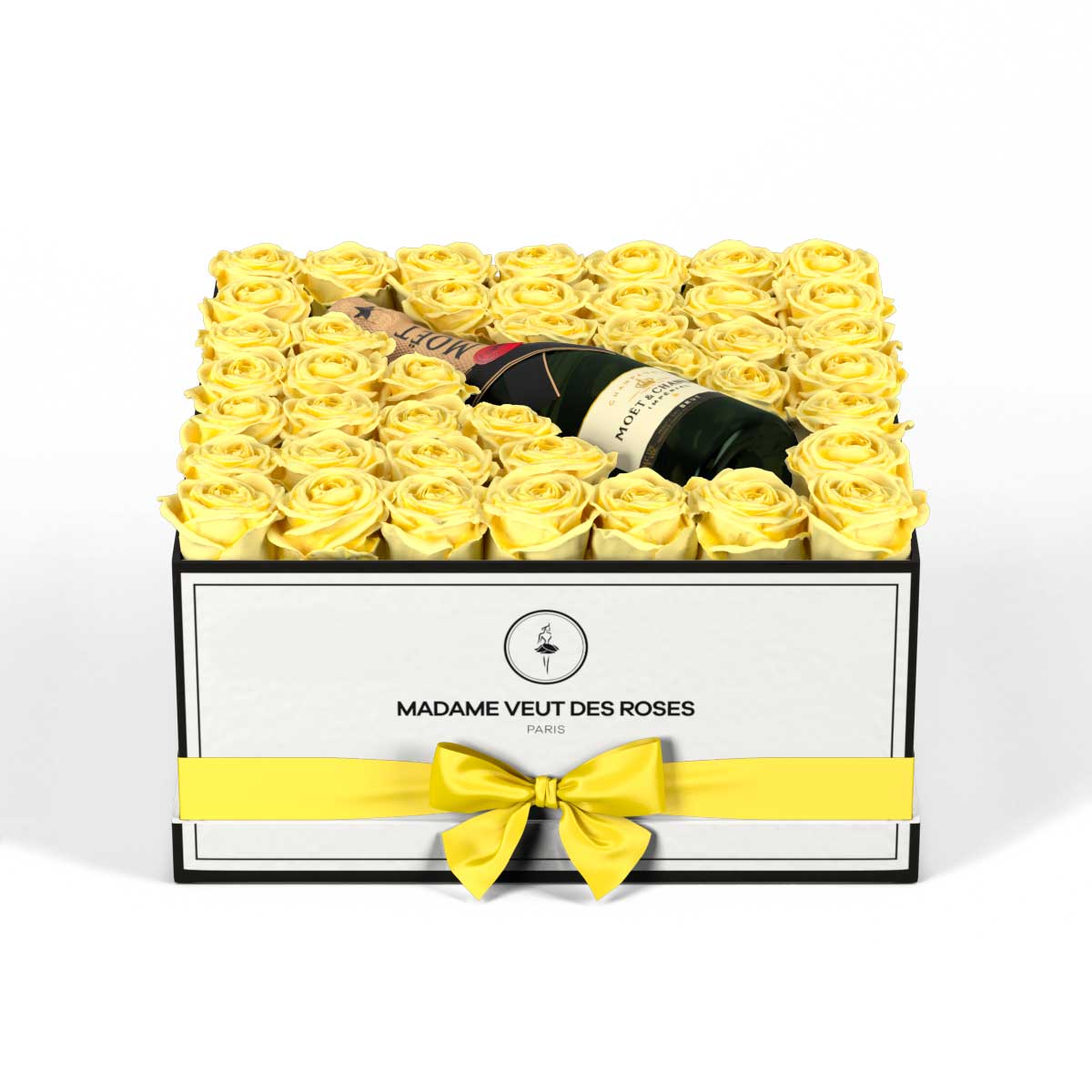 Carré Grand - Roses éternelles - Madame Veut Des Roses