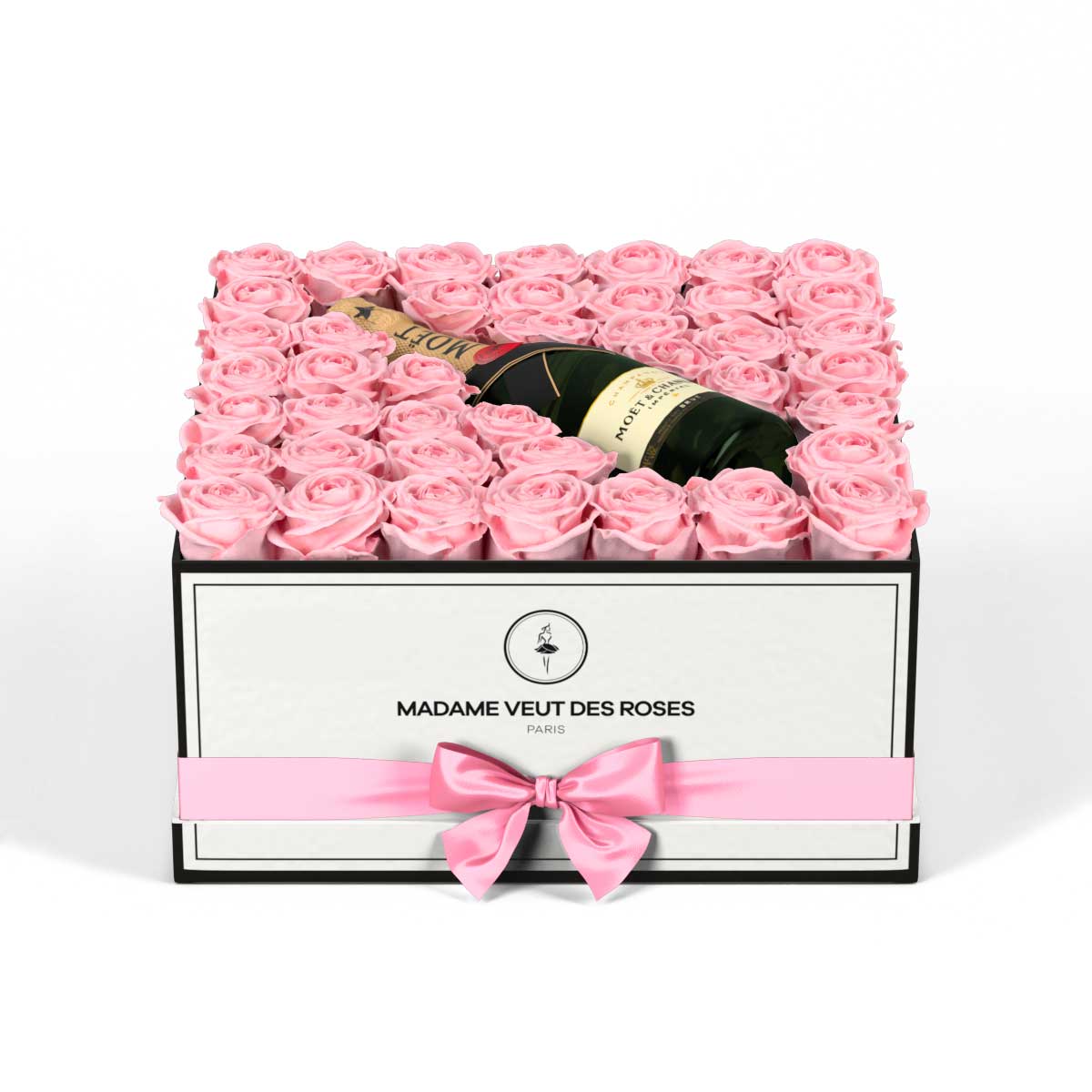 Carré Grand - Roses éternelles - Madame Veut Des Roses