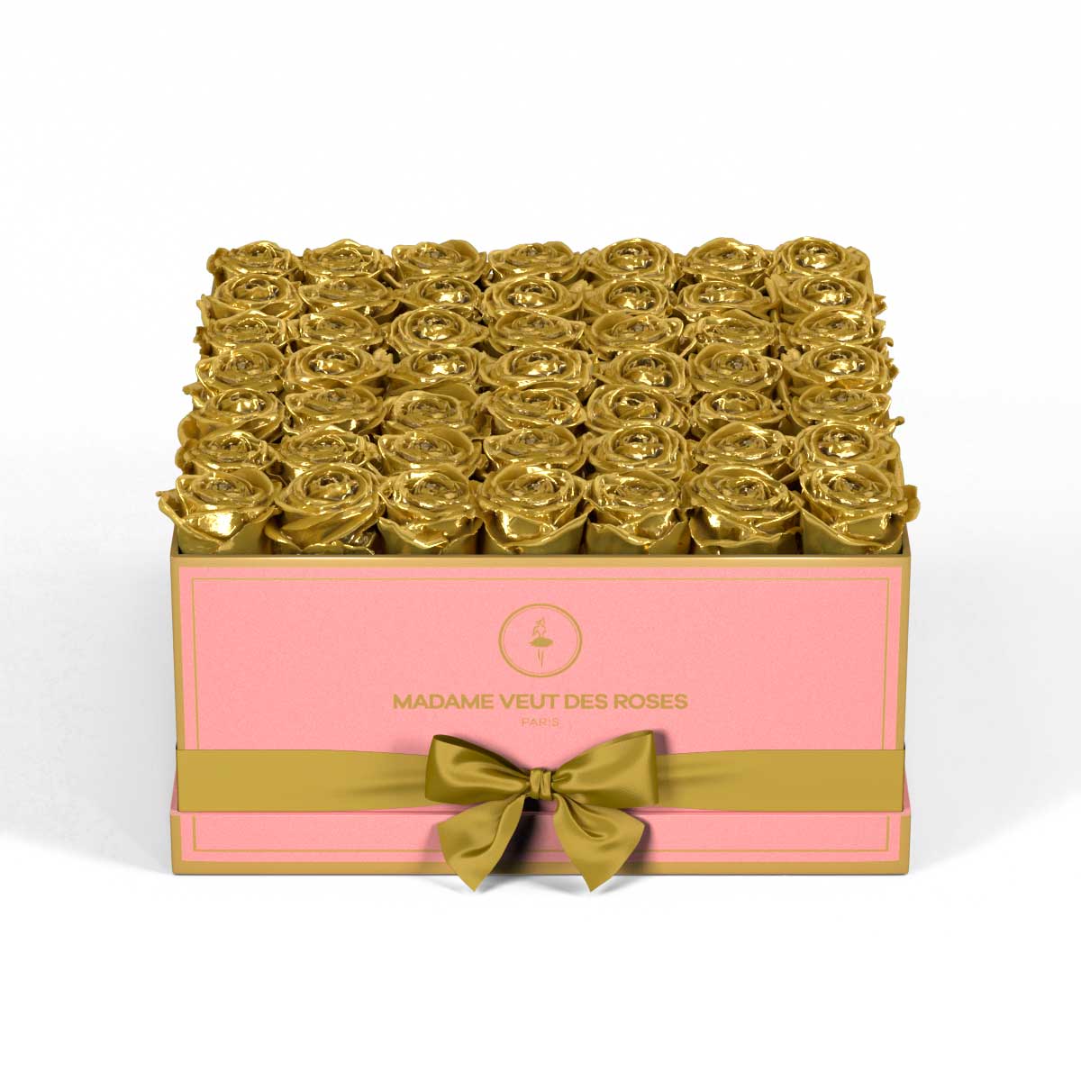 Carré Grand - Roses éternelles - Madame Veut Des Roses