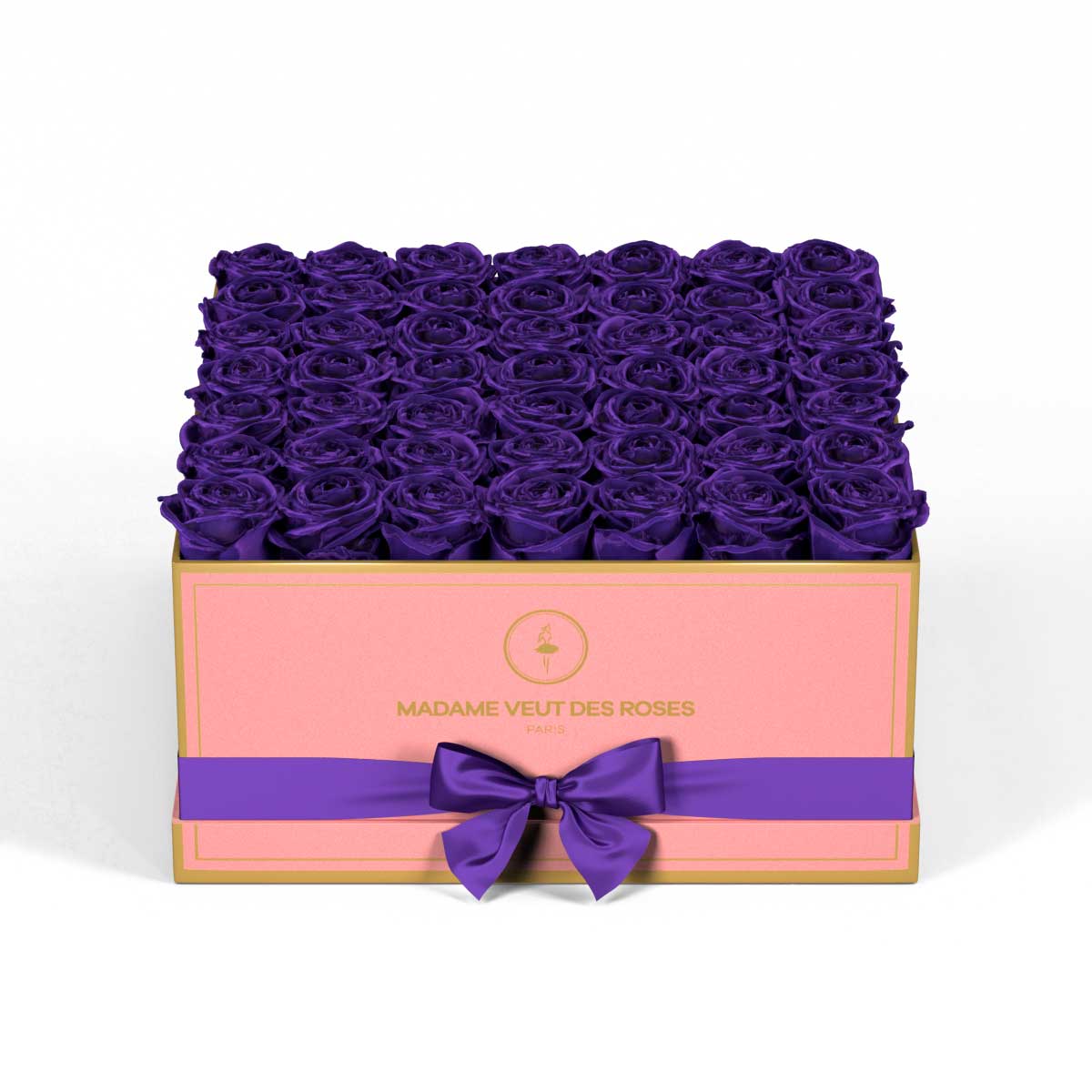 Carré Grand - Roses éternelles - Madame Veut Des Roses