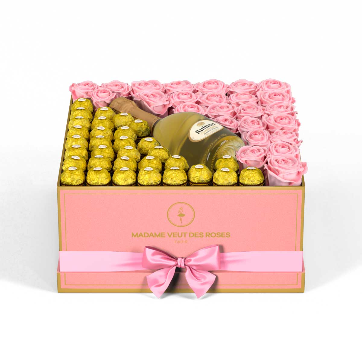 Carré Grand - Roses éternelles - Madame Veut Des Roses