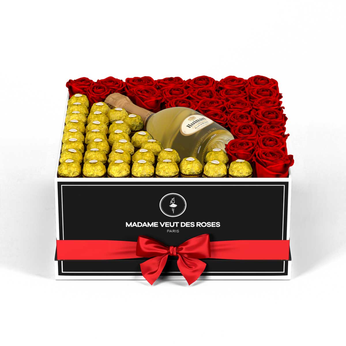 Carré Grand - Roses éternelles - Madame Veut Des Roses