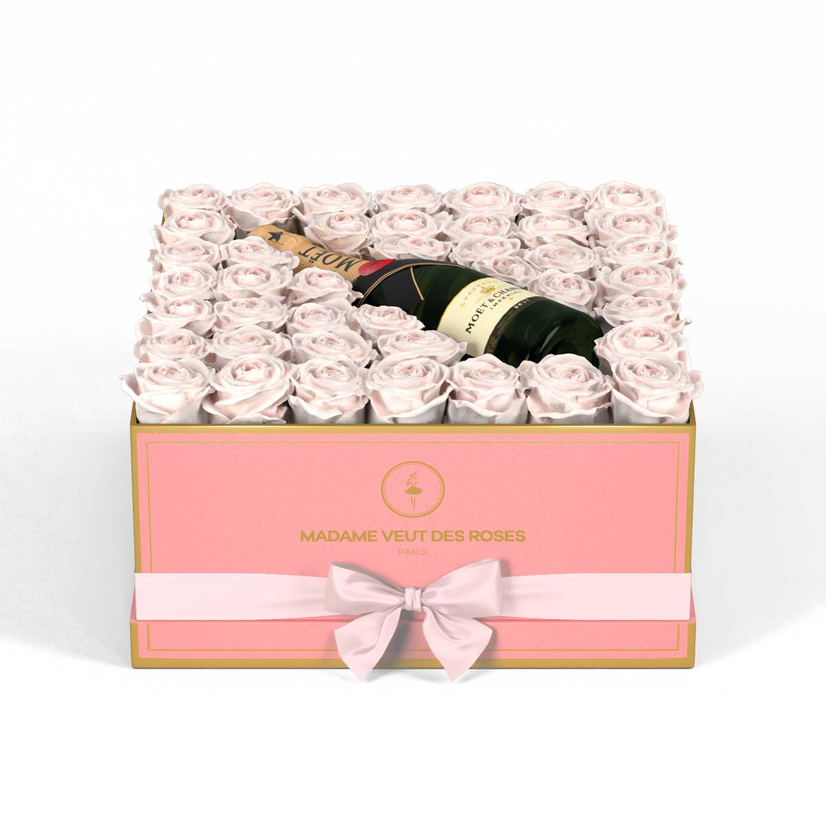Carré Grand - Roses éternelles - Madame Veut Des Roses