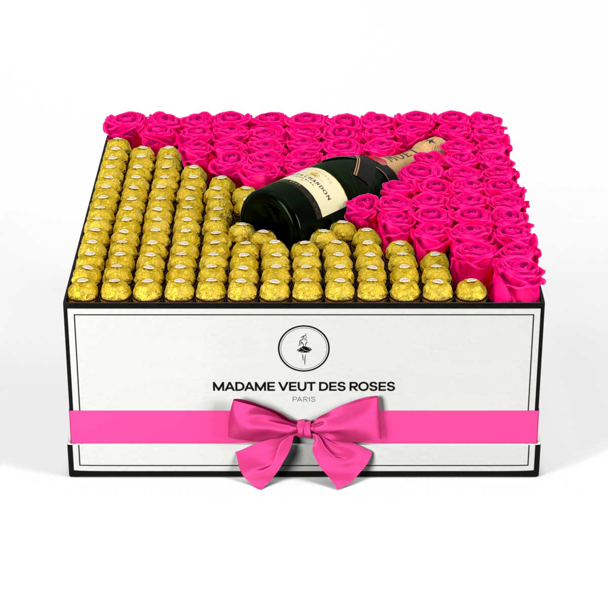 Carré Luxe - Roses éternelles - Madame Veut Des Roses
