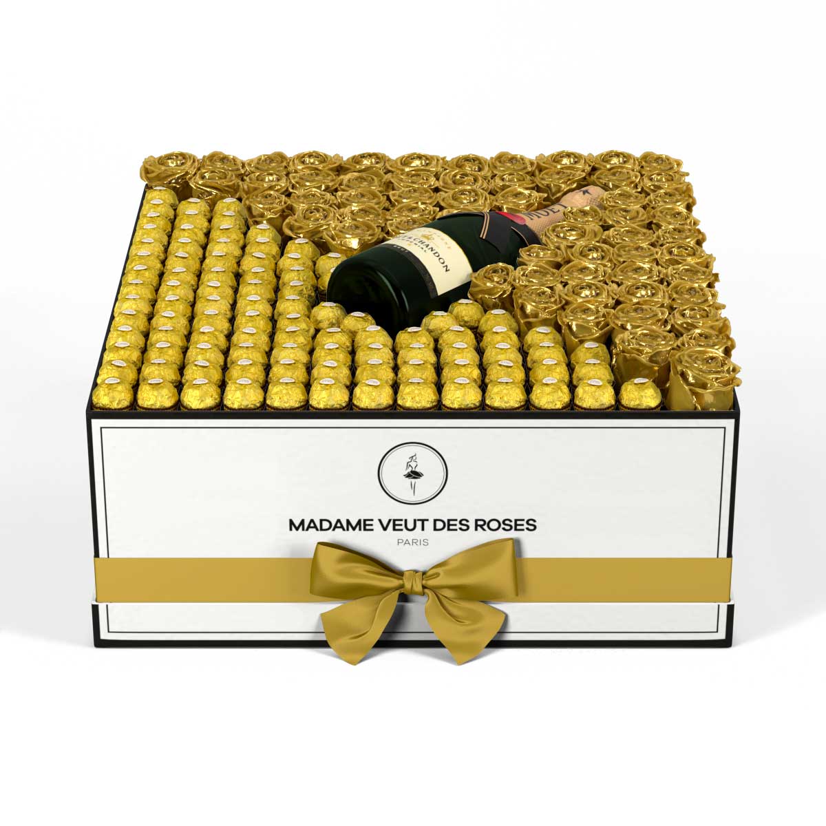 Carré Luxe - Roses éternelles - Madame Veut Des Roses