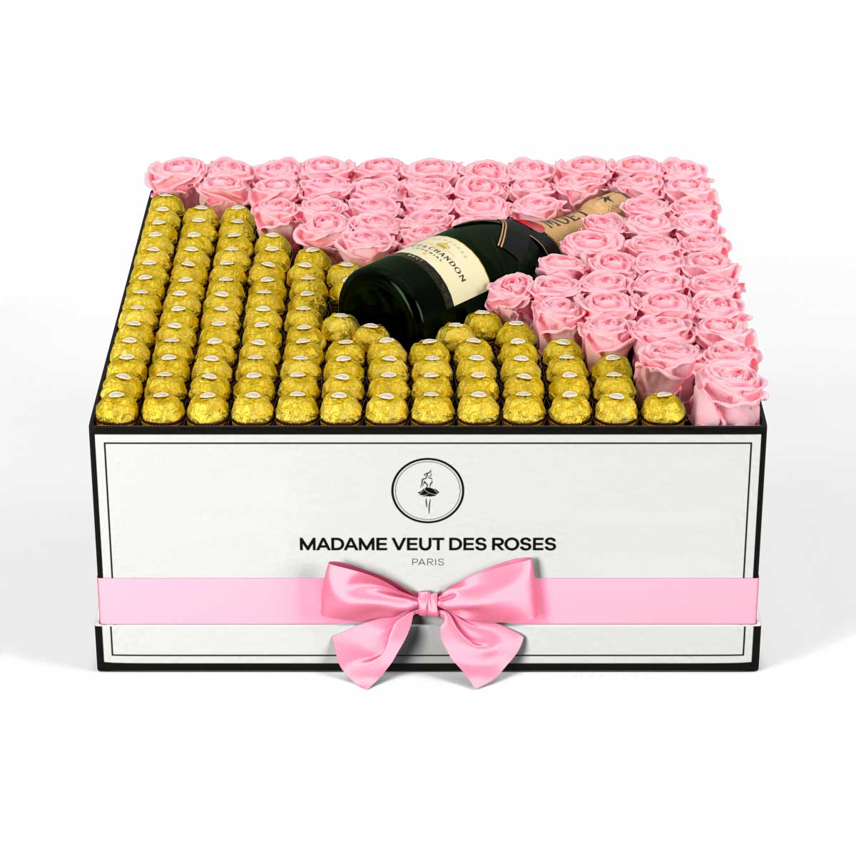 Carré Luxe - Roses éternelles - Madame Veut Des Roses