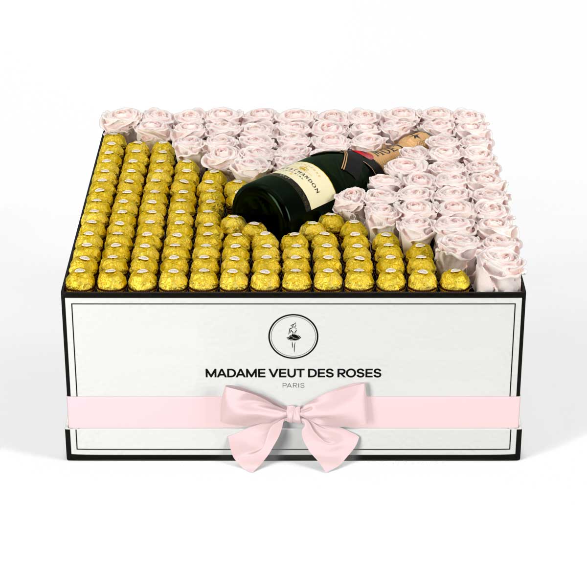 Carré Luxe - Roses éternelles - Madame Veut Des Roses