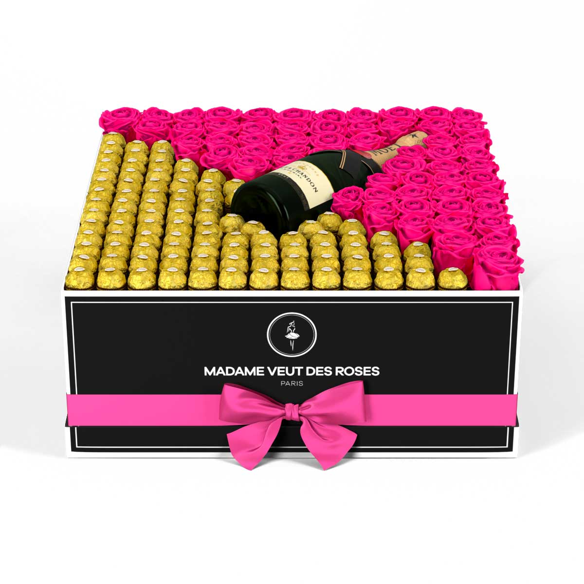 Carré Luxe - Roses éternelles - Madame Veut Des Roses