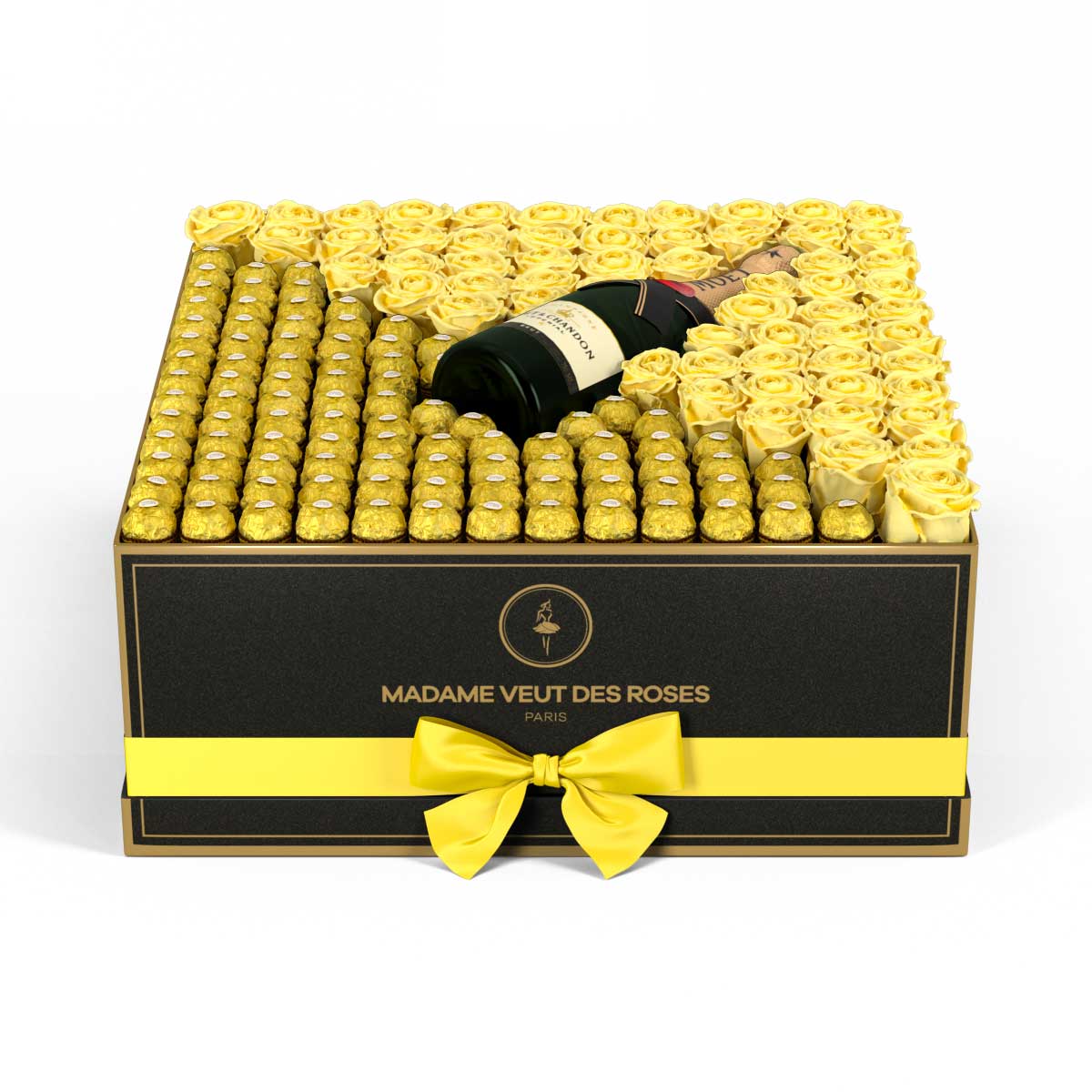 Carré Luxe - Roses éternelles - Madame Veut Des Roses