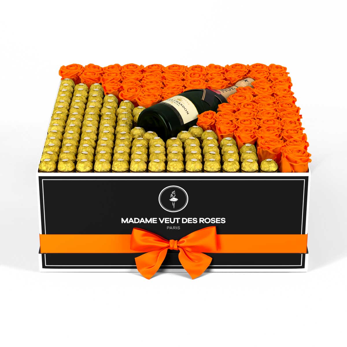 Carré Luxe - Roses éternelles - Madame Veut Des Roses
