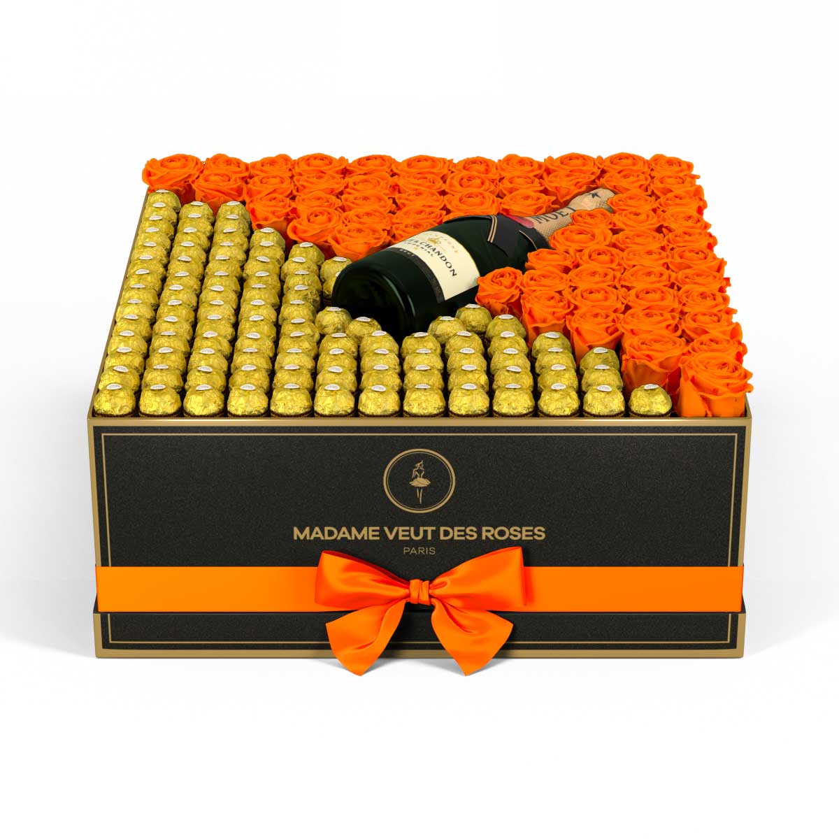 Carré Luxe - Roses éternelles - Madame Veut Des Roses