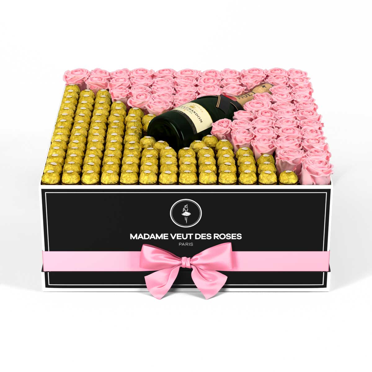 Carré Luxe - Roses éternelles - Madame Veut Des Roses