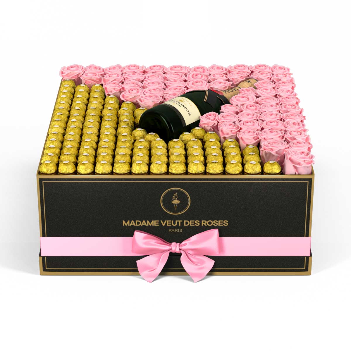 Carré Luxe - Roses éternelles - Madame Veut Des Roses
