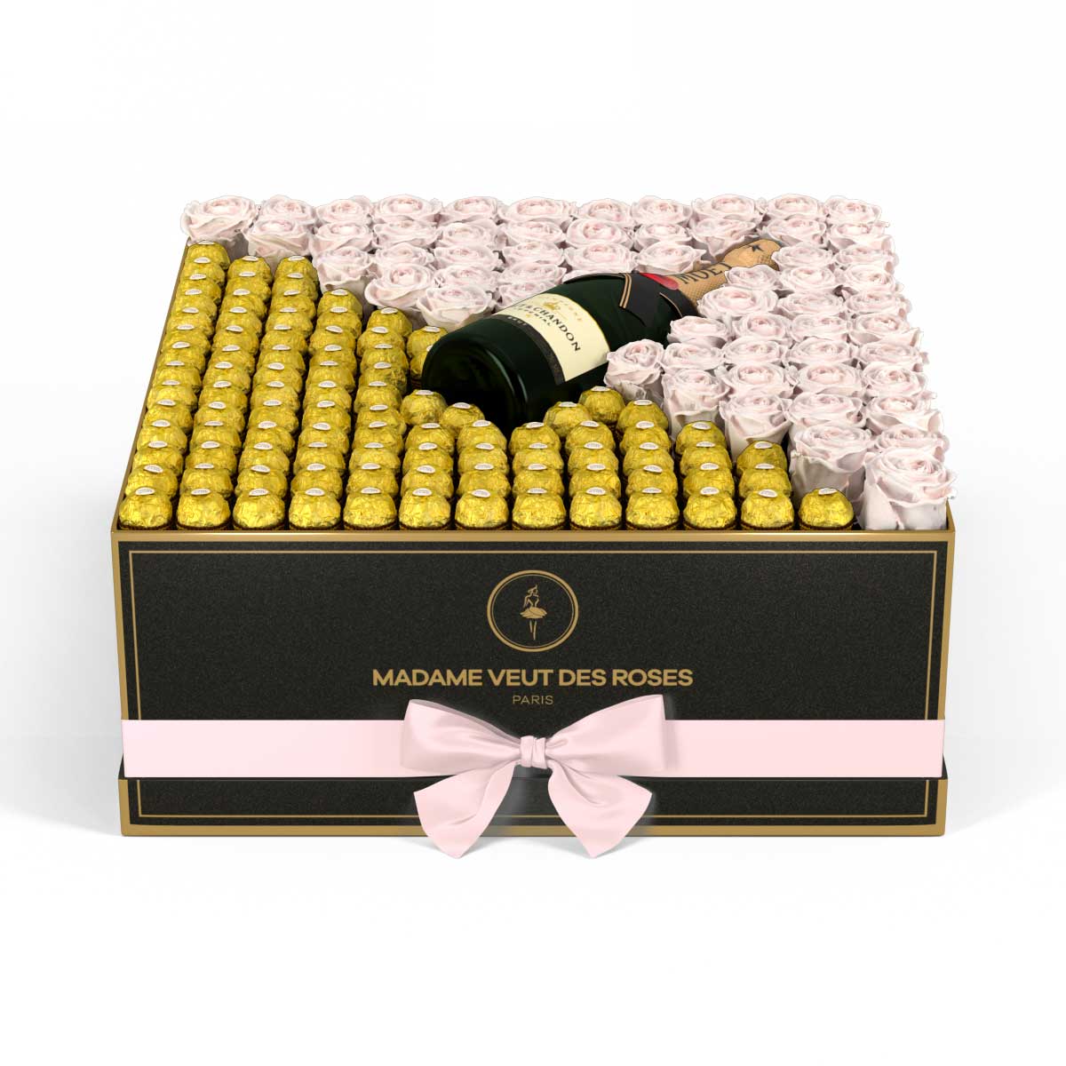 Carré Luxe - Roses éternelles - Madame Veut Des Roses