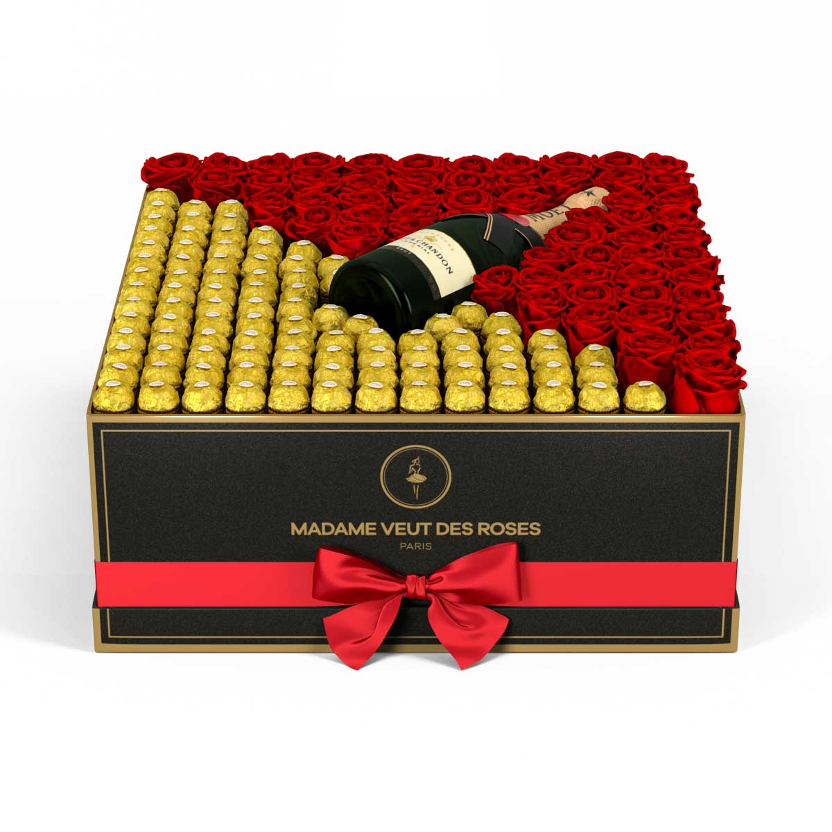 Carré Luxe - Roses éternelles - Madame Veut Des Roses