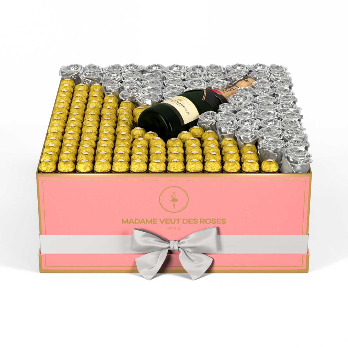 Carré Luxe - Roses éternelles - Madame Veut Des Roses