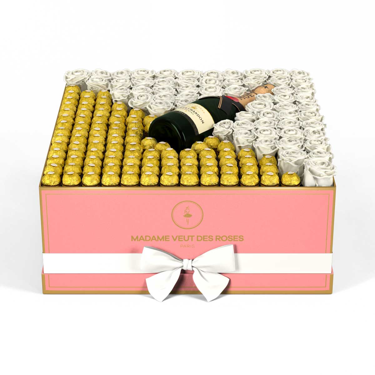 Carré Luxe - Roses éternelles - Madame Veut Des Roses