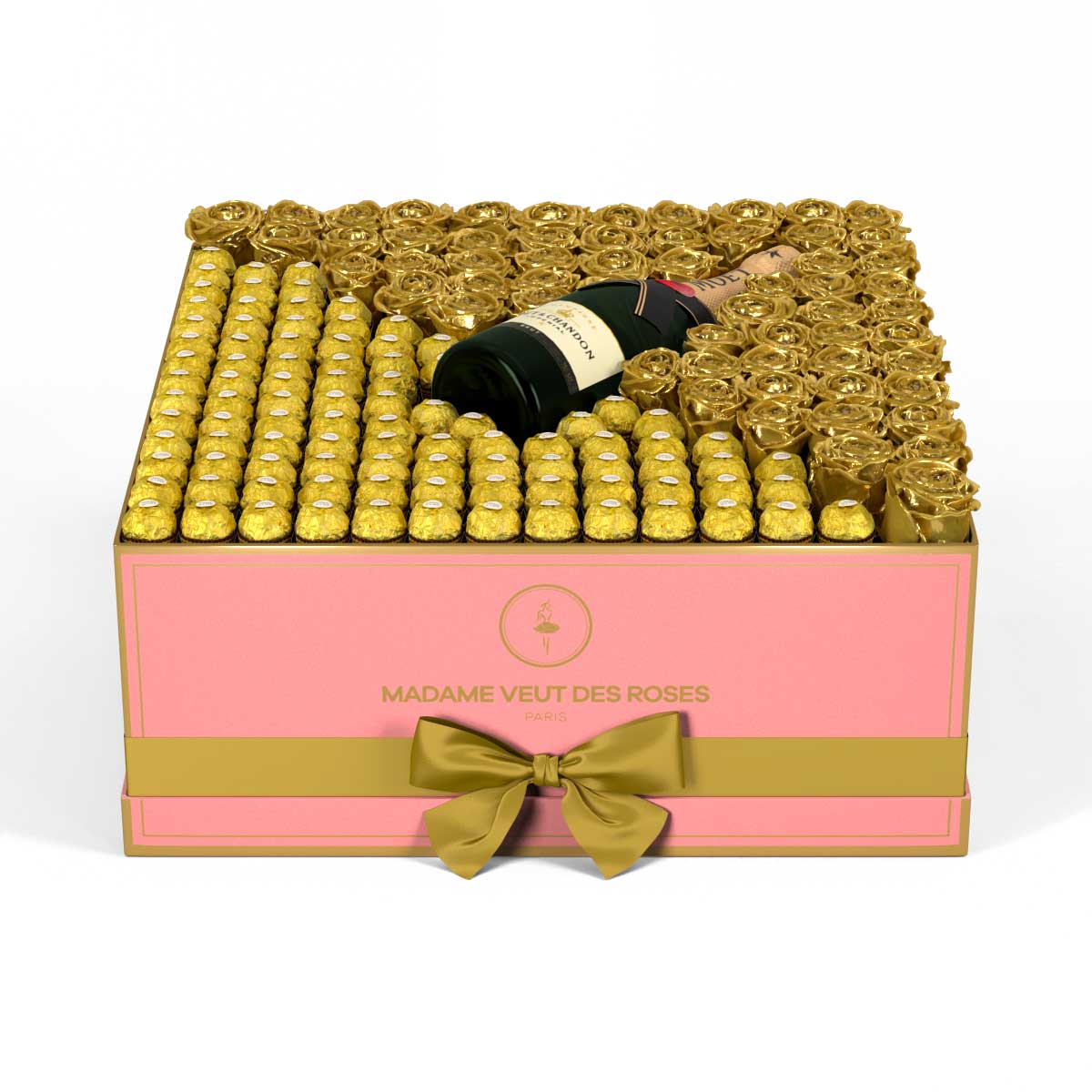 Carré Luxe - Roses éternelles - Madame Veut Des Roses