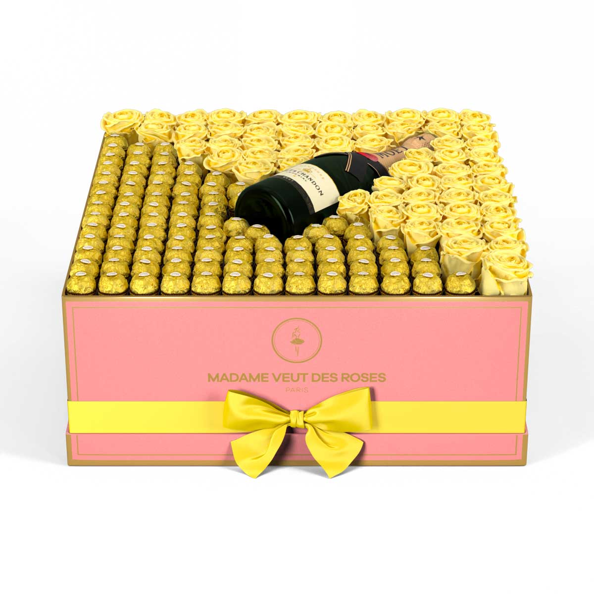 Carré Luxe - Roses éternelles - Madame Veut Des Roses