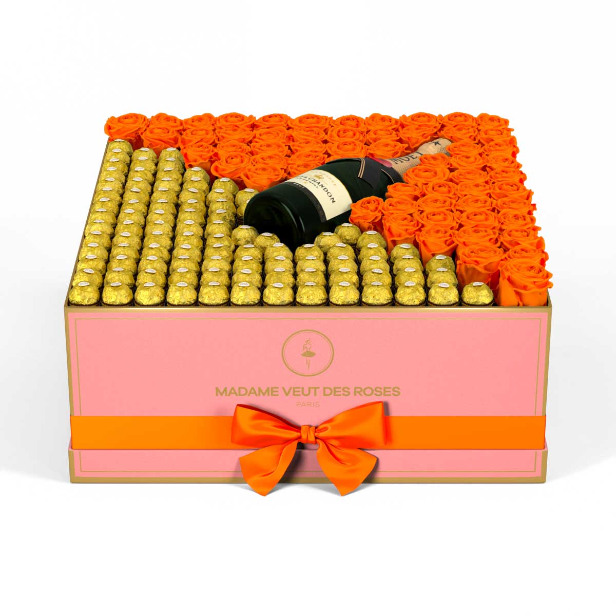 Carré Luxe - Roses éternelles - Madame Veut Des Roses