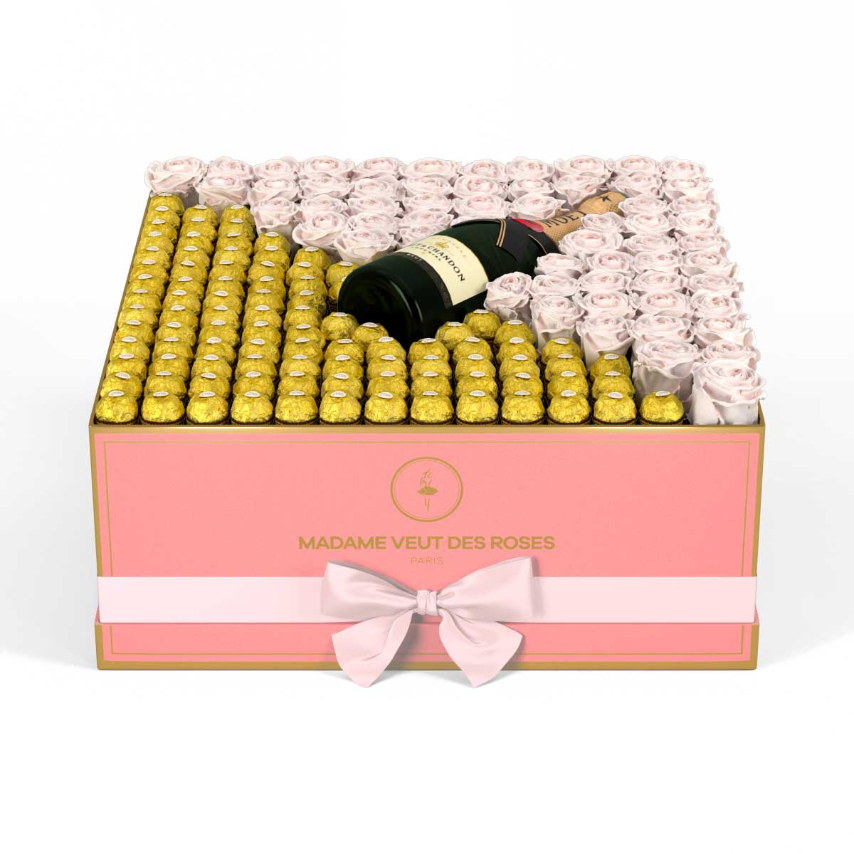 Carré Luxe - Roses éternelles - Madame Veut Des Roses