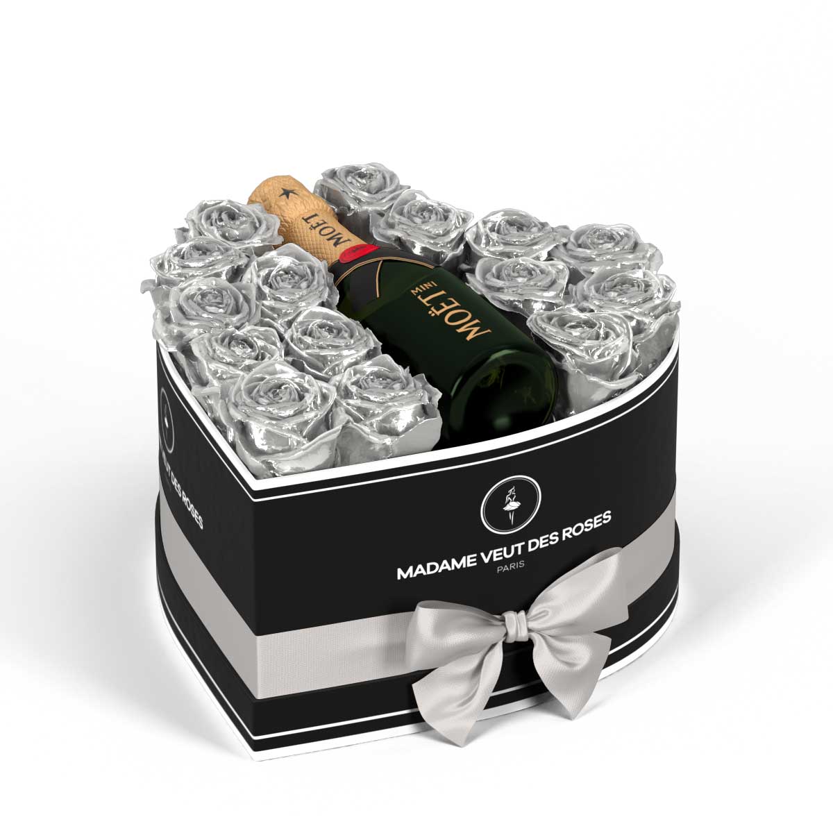 Cœur Medium - Roses éternelles - Madame Veut Des Roses