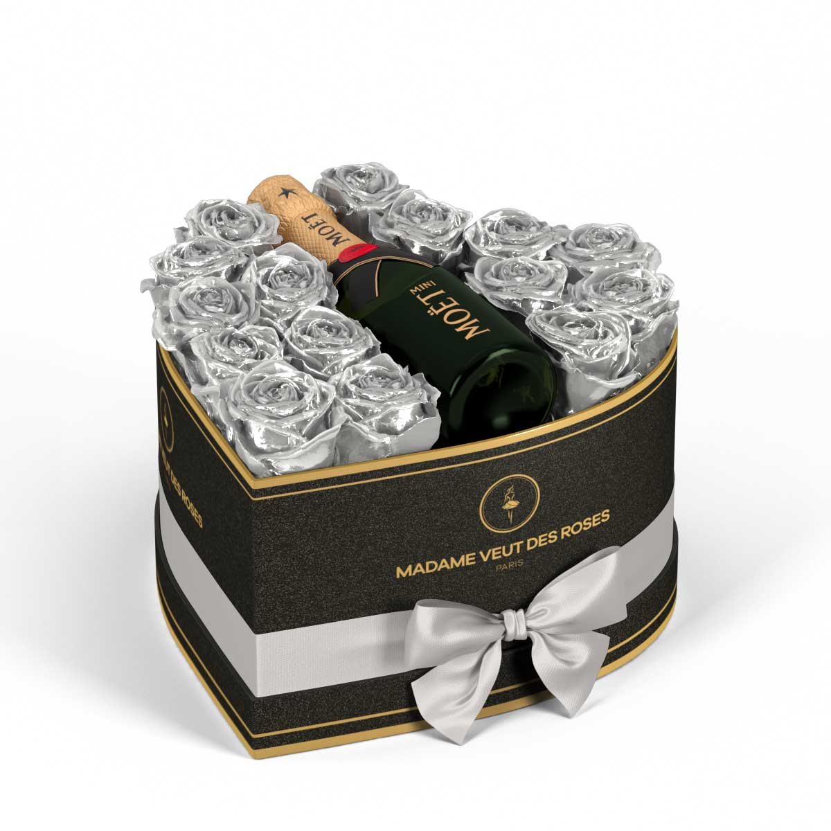 Cœur Medium - Roses éternelles - Madame Veut Des Roses