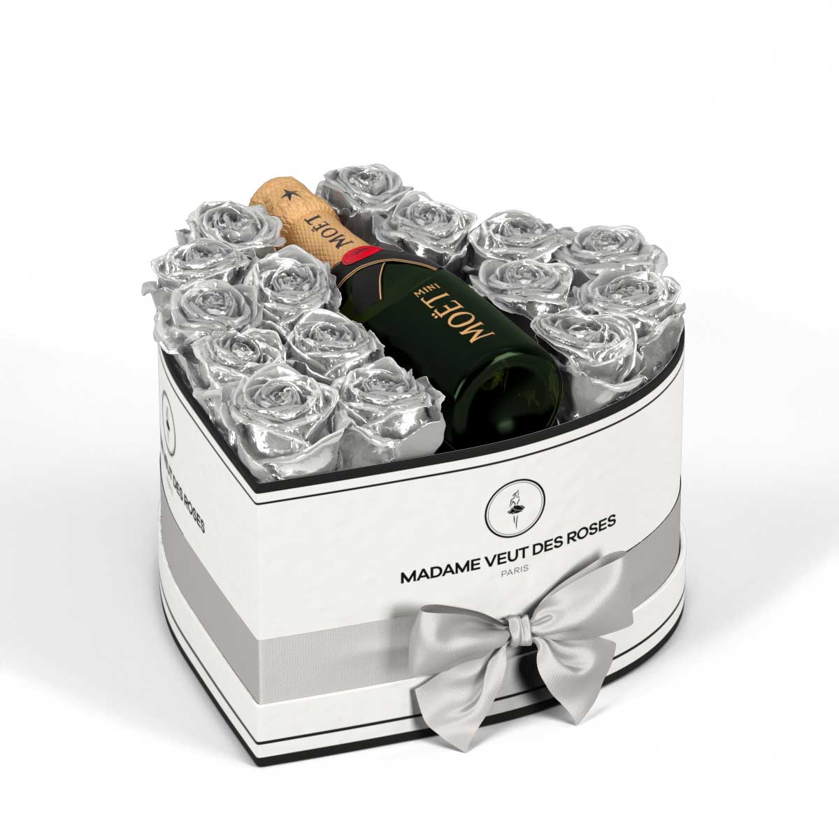 Cœur Medium - Roses éternelles - Madame Veut Des Roses