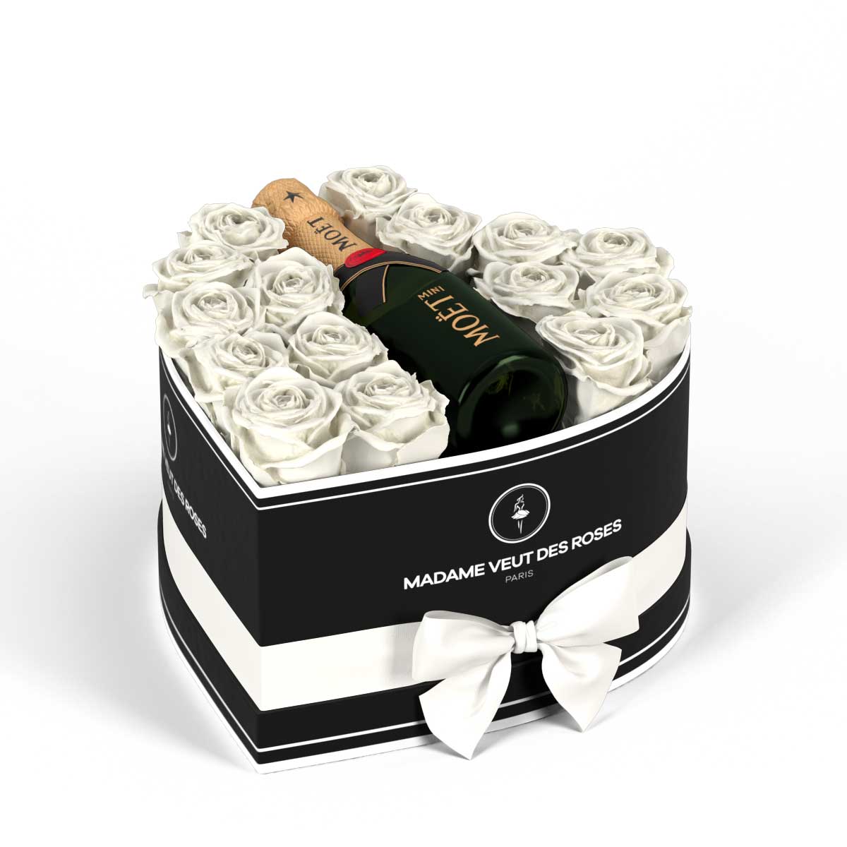 Cœur Medium - Roses éternelles - Madame Veut Des Roses