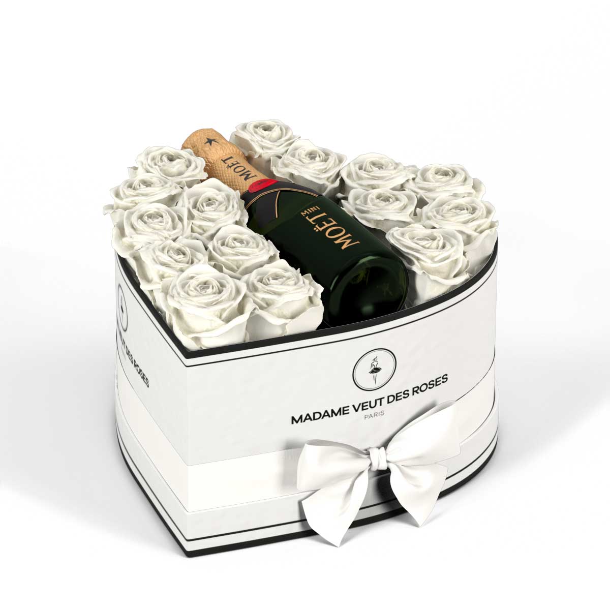 Cœur Medium - Roses éternelles - Madame Veut Des Roses