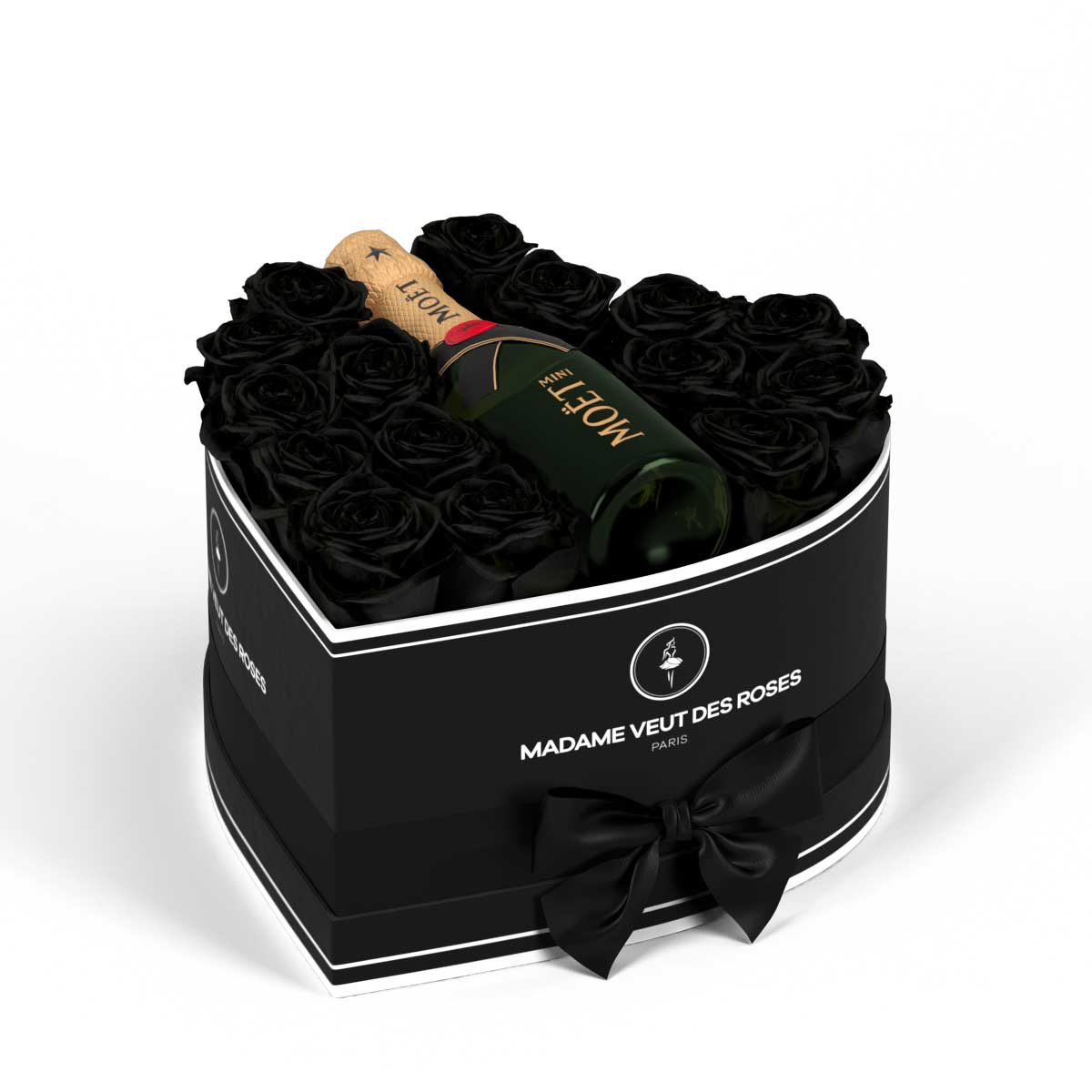 Cœur Medium - Roses éternelles - Madame Veut Des Roses