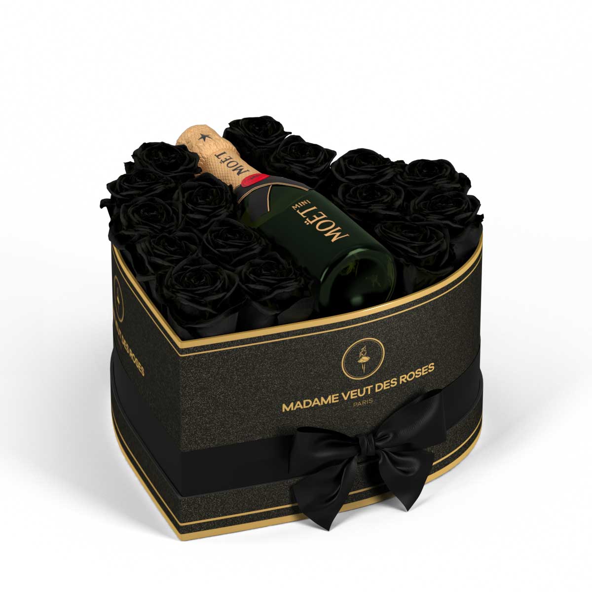 Cœur Medium - Roses éternelles - Madame Veut Des Roses