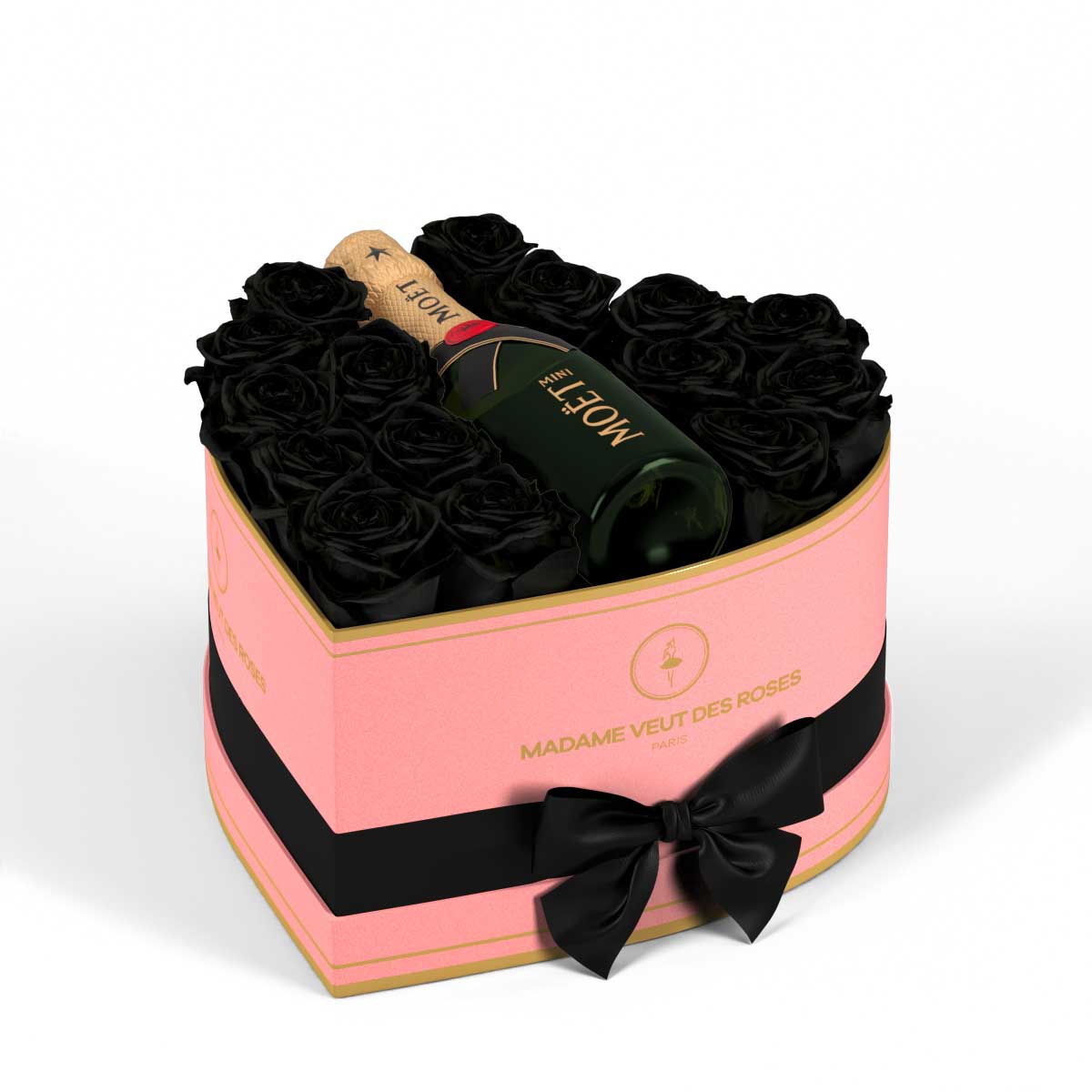 Cœur Medium - Roses éternelles - Madame Veut Des Roses