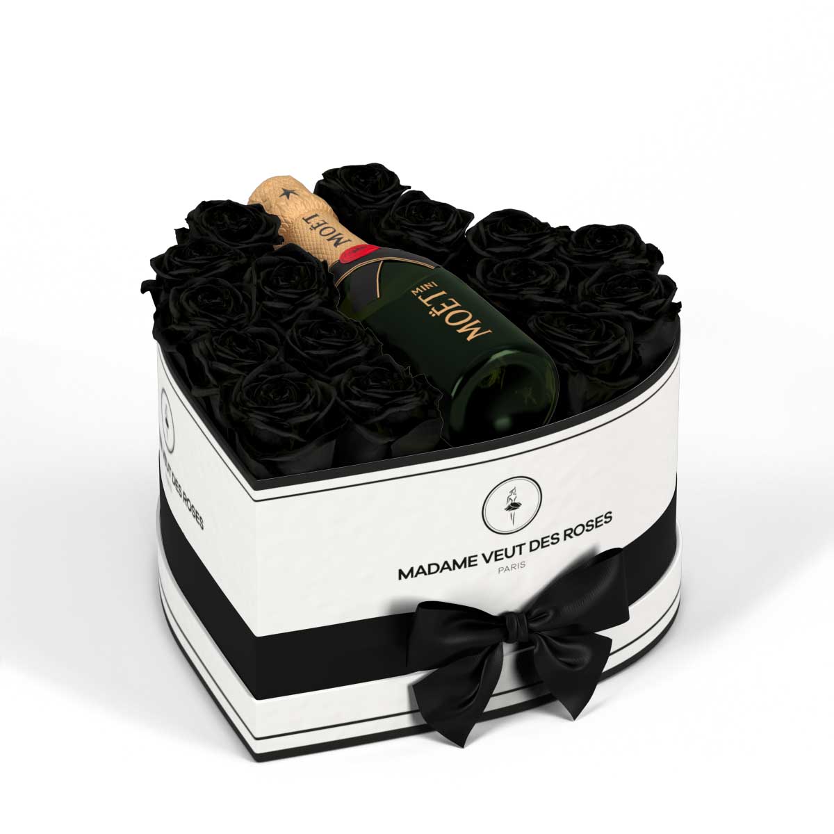 Cœur Medium - Roses éternelles - Madame Veut Des Roses