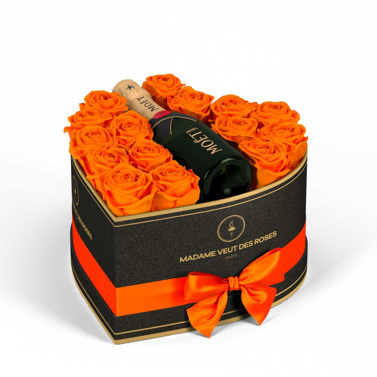 Cœur Medium - Roses éternelles - Madame Veut Des Roses