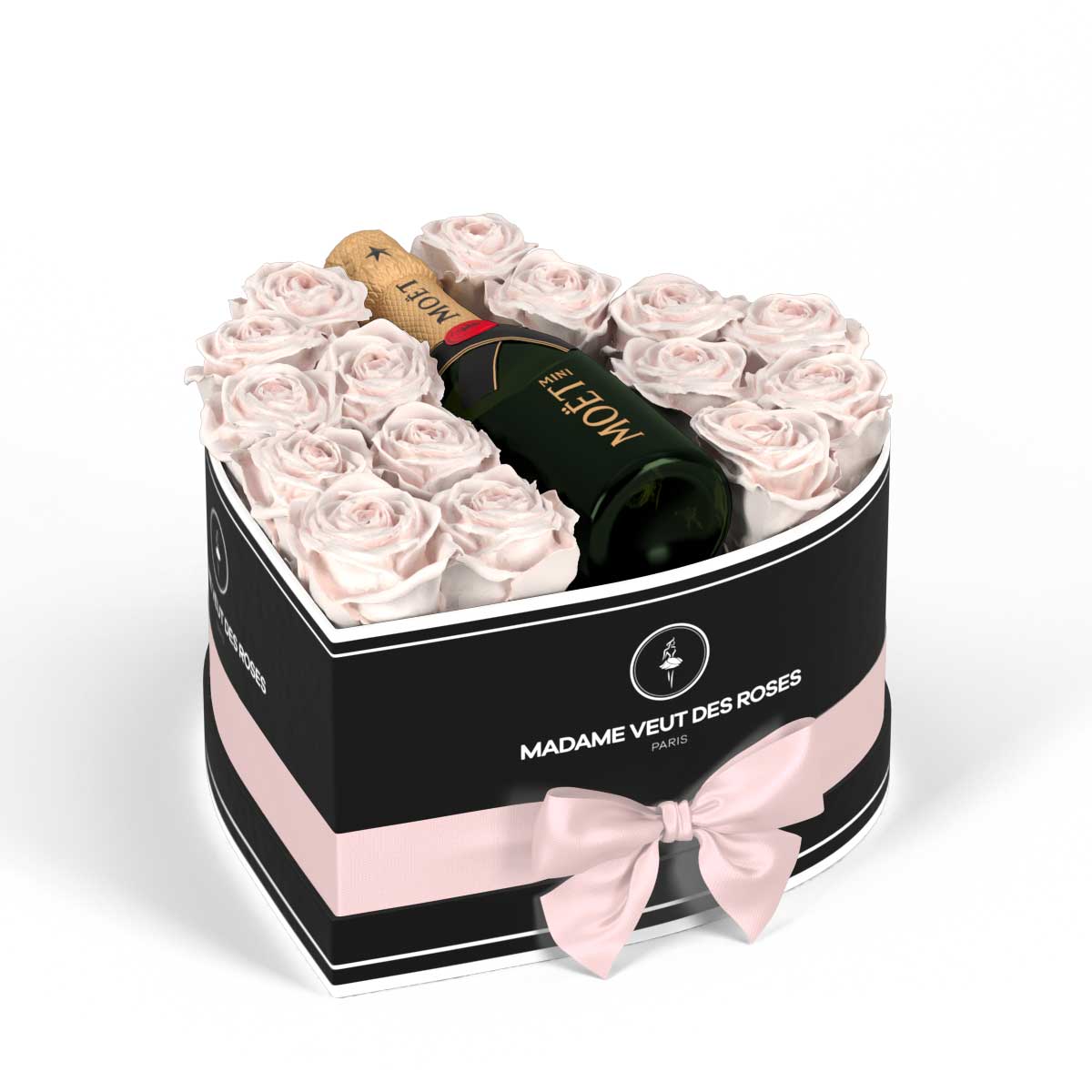 Cœur Medium - Roses éternelles - Madame Veut Des Roses