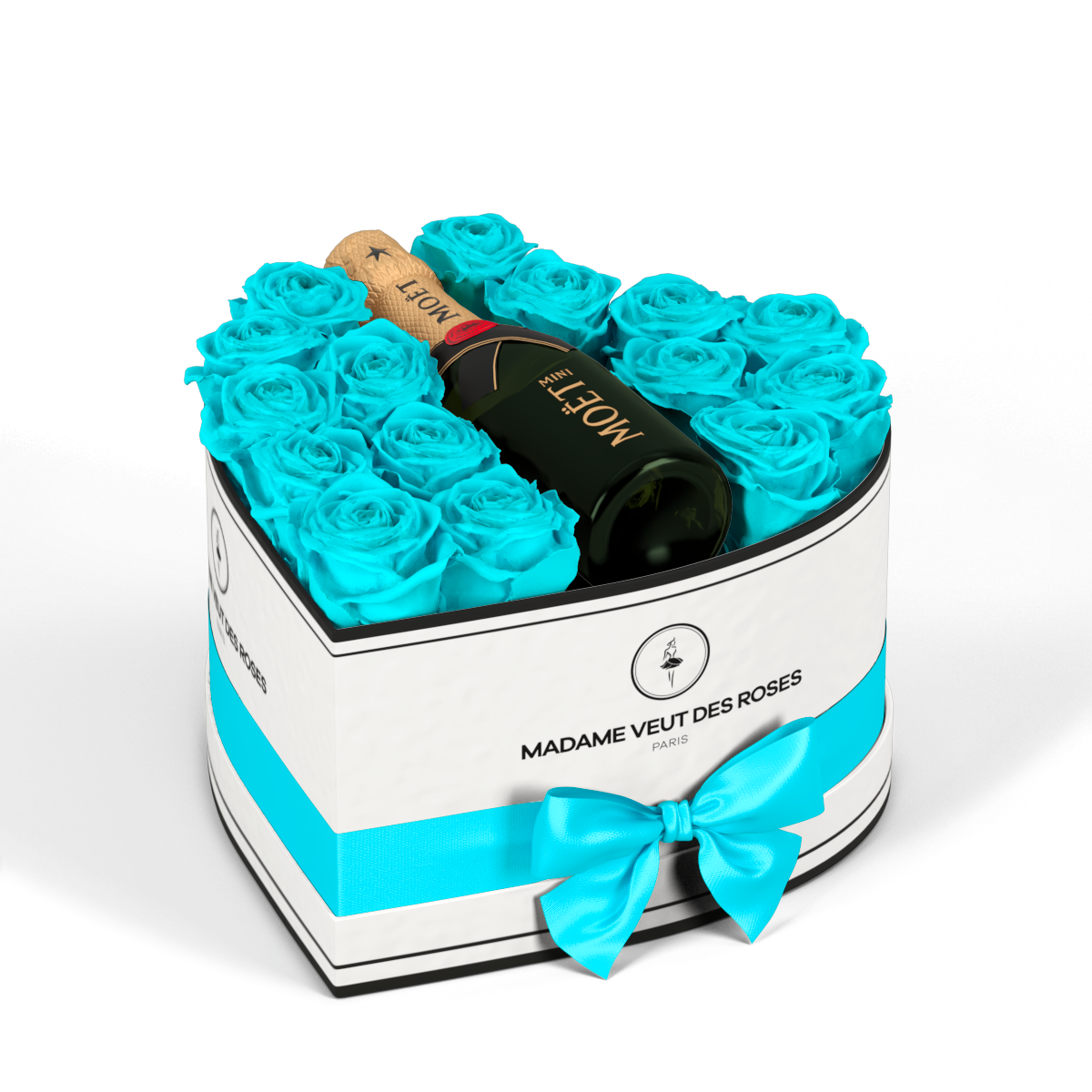 Cœur Medium - Roses éternelles - Madame Veut Des Roses