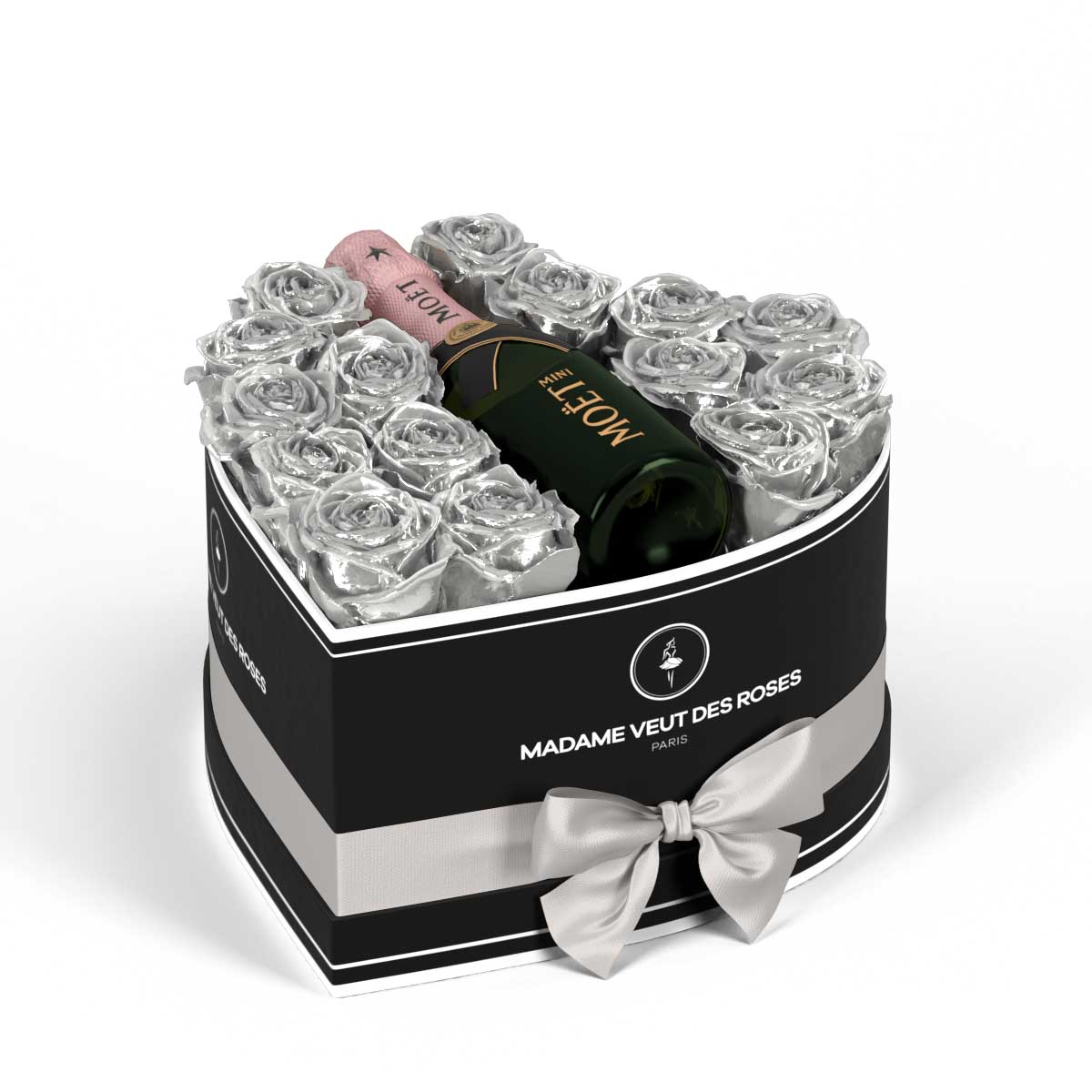 Cœur Medium - Roses éternelles - Madame Veut Des Roses