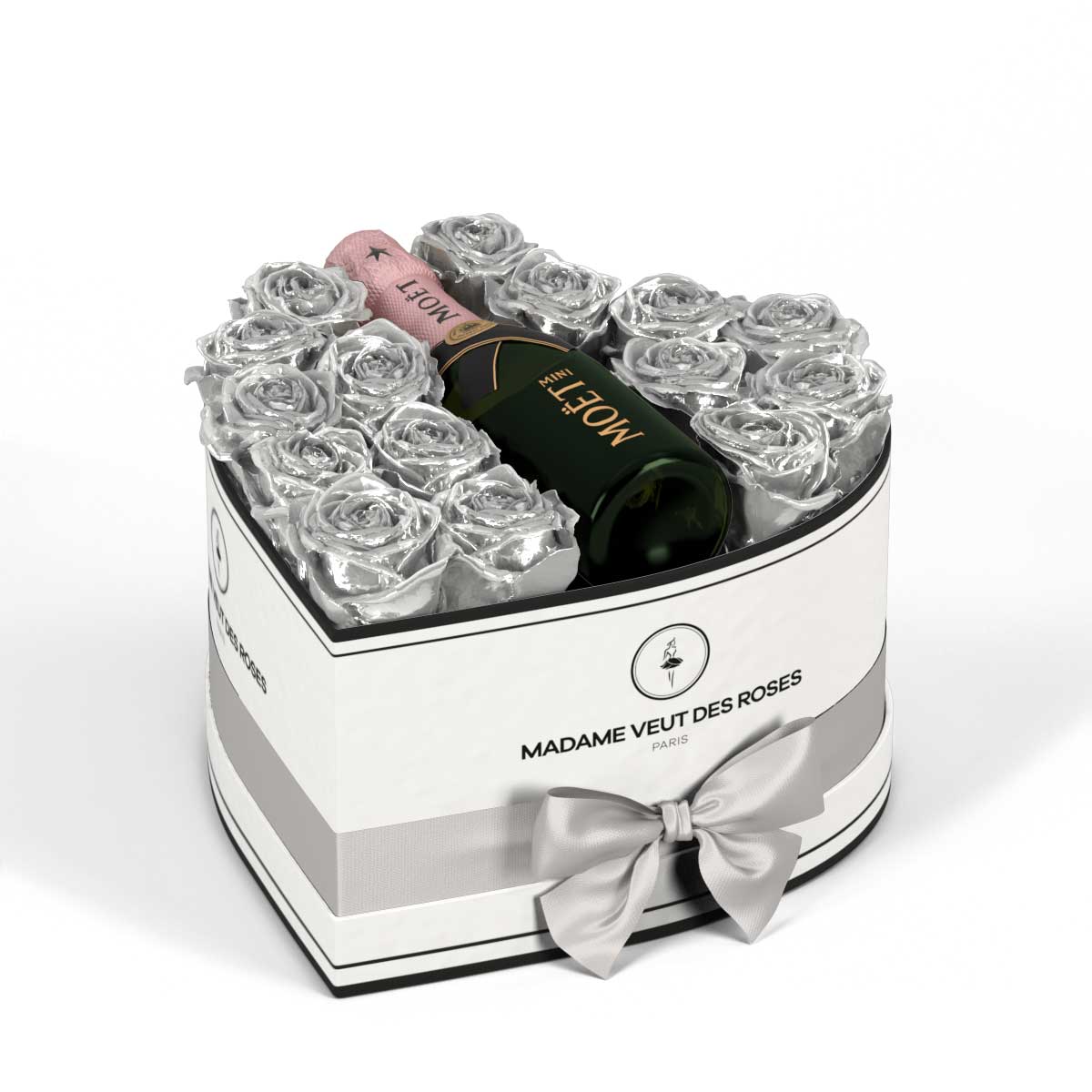 Cœur Medium - Roses éternelles - Madame Veut Des Roses