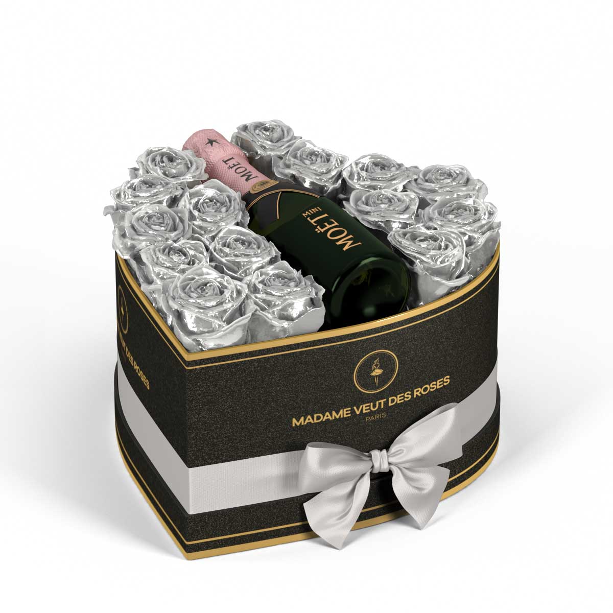 Cœur Medium - Roses éternelles - Madame Veut Des Roses