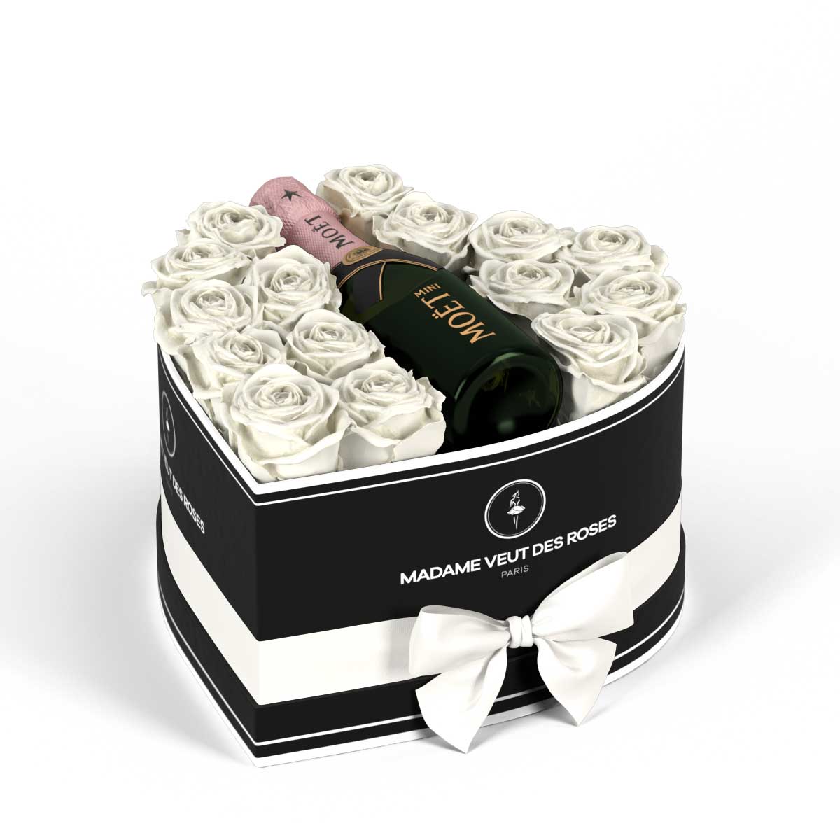 Cœur Medium - Roses éternelles - Madame Veut Des Roses